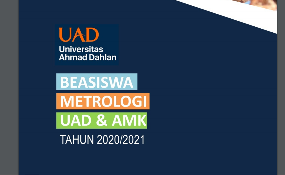 Beasiswa Metrologi UAD dan AMK